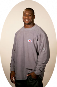 Thomas Jones of the Kansas City Chiefs prepared PSAs for the US Department of Labor