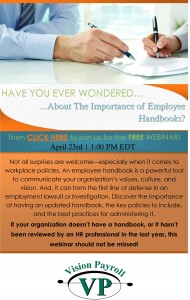 Handbook Webinar Email Blast